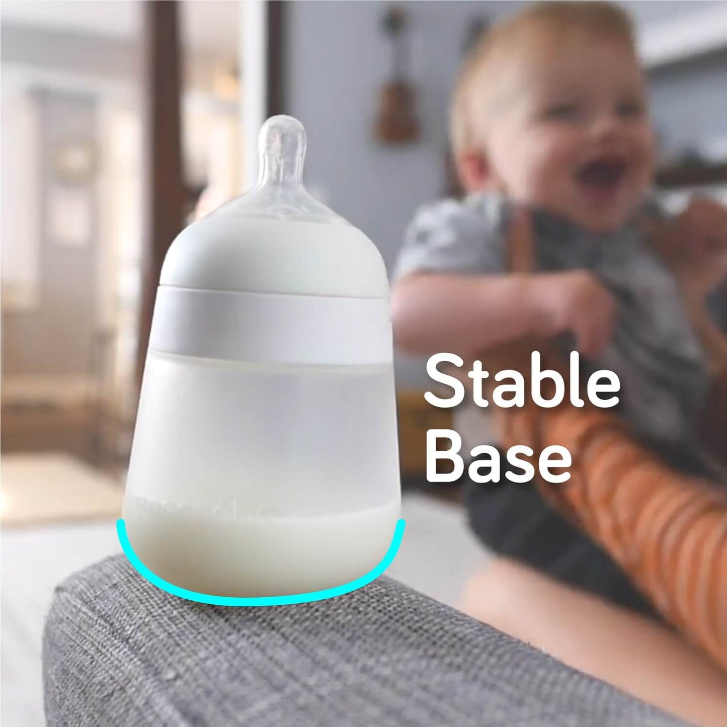 Nanobebe US - Flexy Silicone Baby Bottle - 5oz