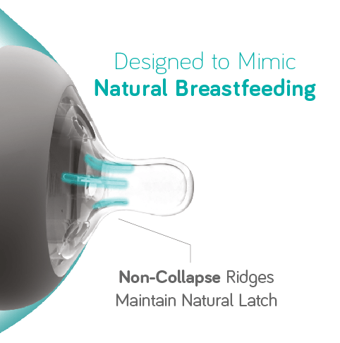 Nanobebe US - Flexy Silicone Baby Bottle - 5oz