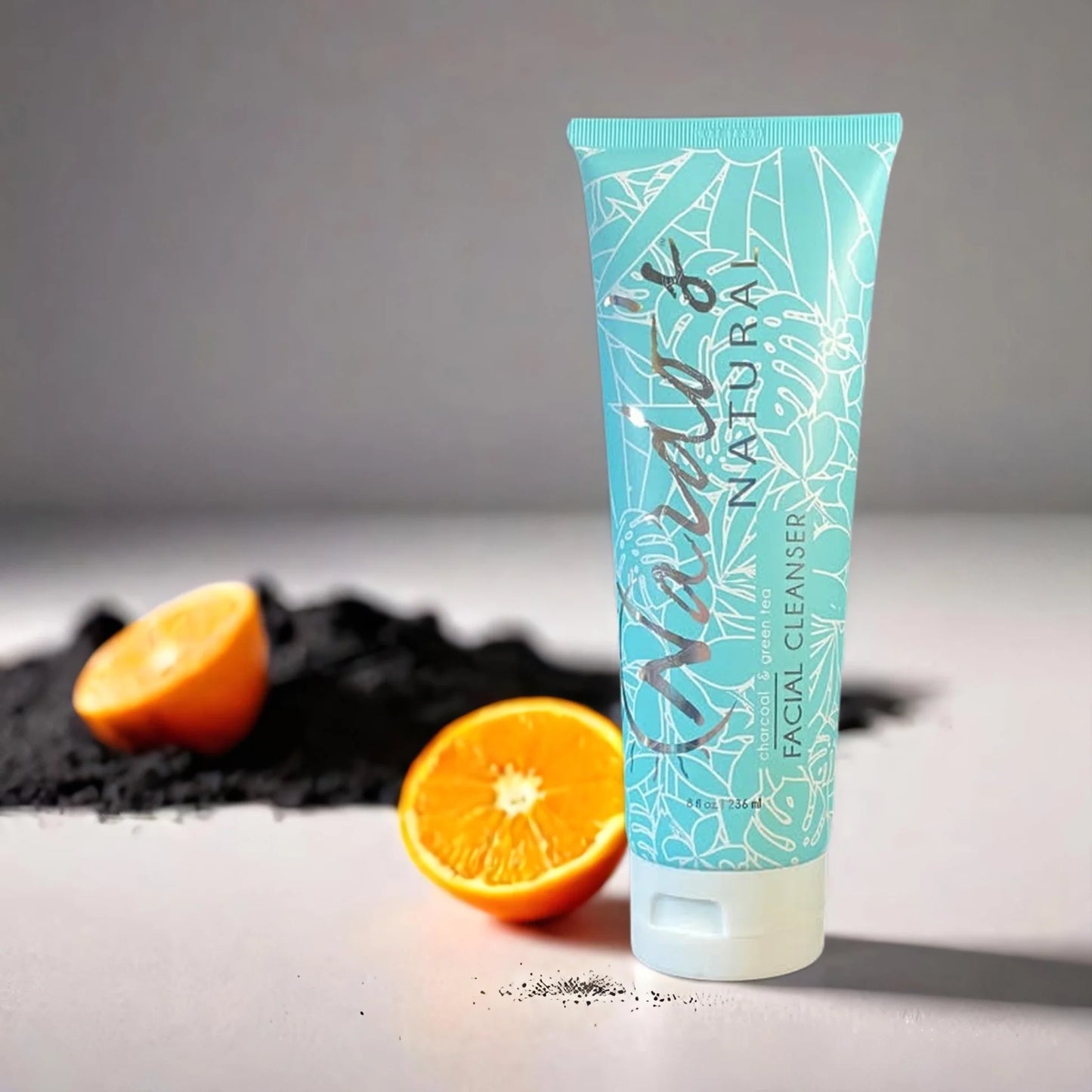 Natural Organic Skin Care - Facial Cleanser | Charcoal & Green Tea