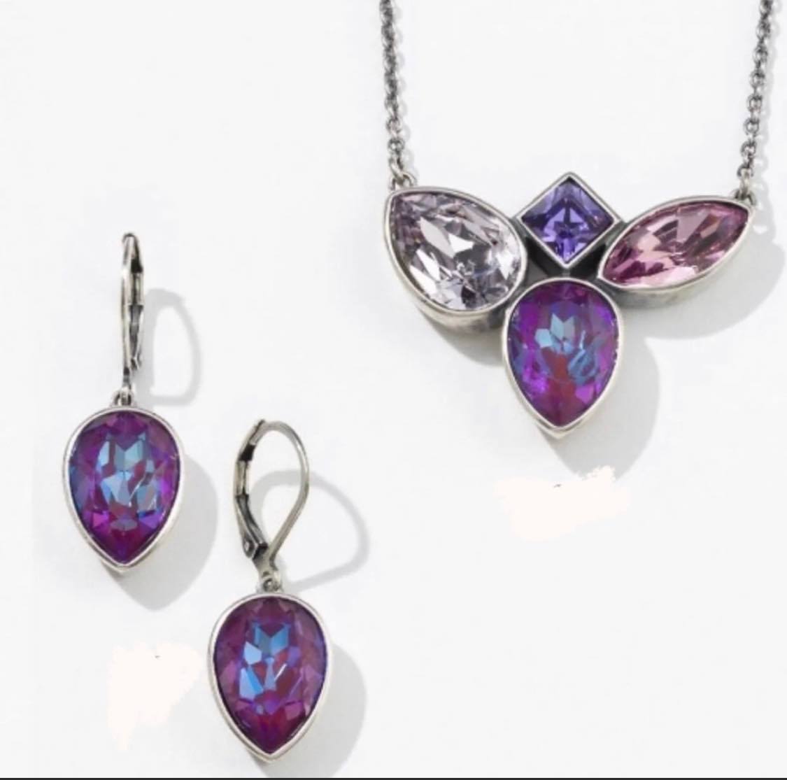 Mulled Necklace and Earrings Set