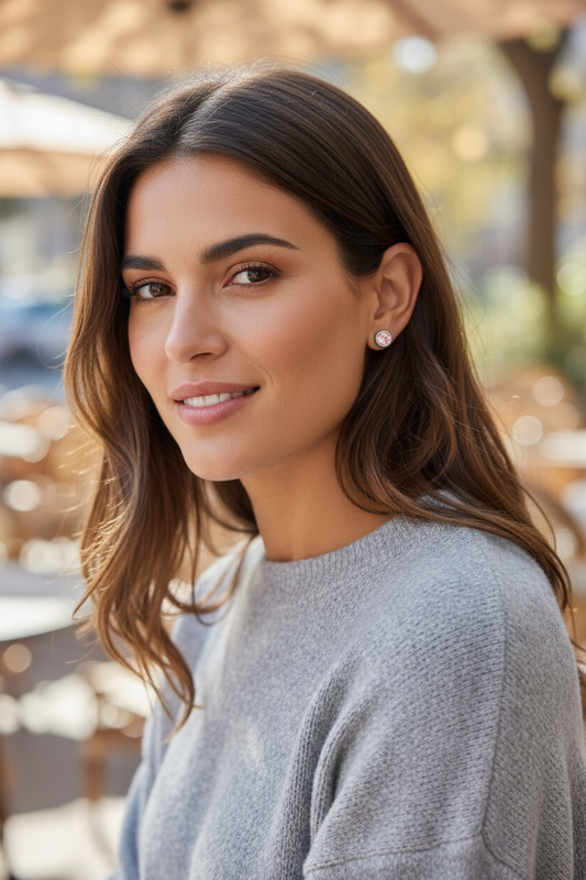 Pink Ice Earrings