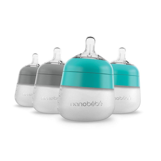 Nanobebe US - Flexy Silicone Baby Bottle - 5oz