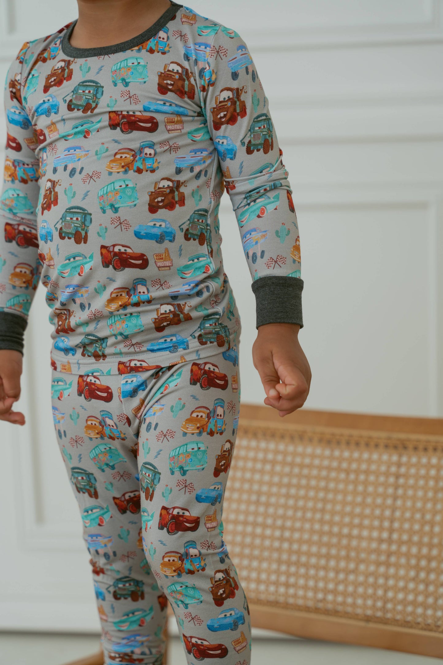 Ellie Sue - Cars Bamboo Pajama Set