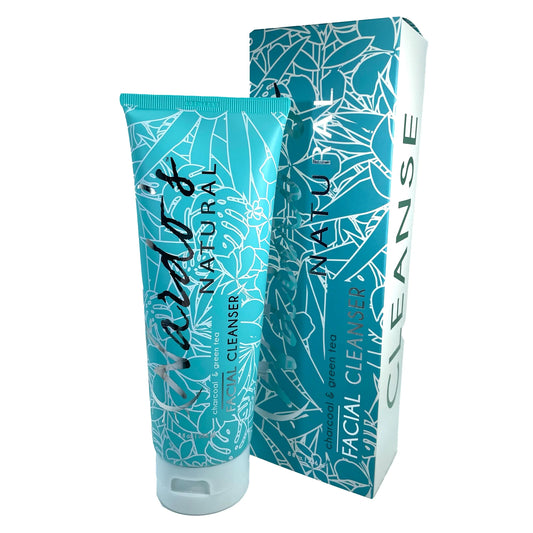Natural Organic Skin Care - Facial Cleanser | Charcoal & Green Tea