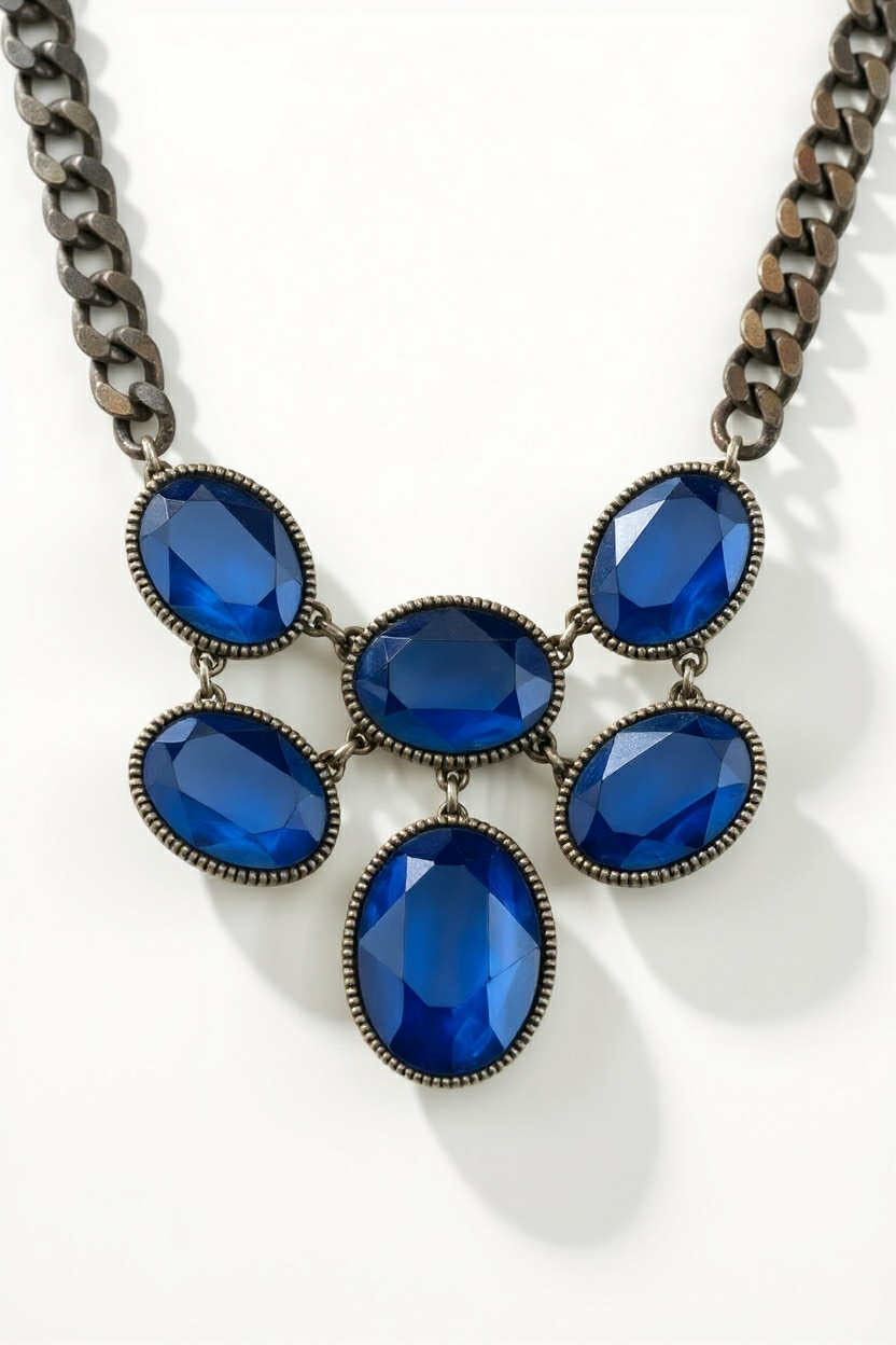 Swarovski Touchstone Royal Blue Necklace