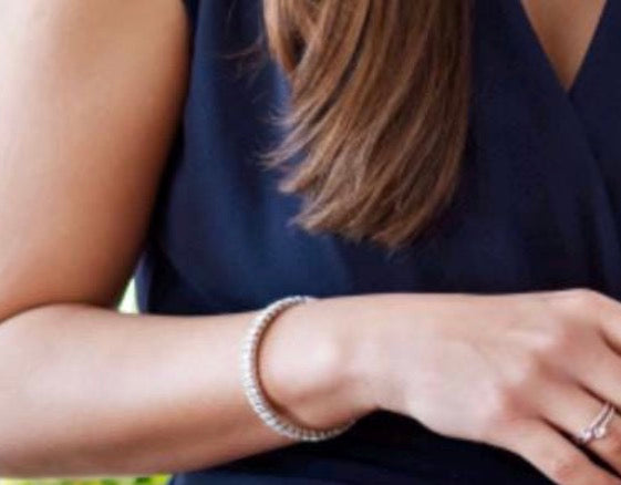 Touchstone Crystal by Swarovski Jet Set Bracelet