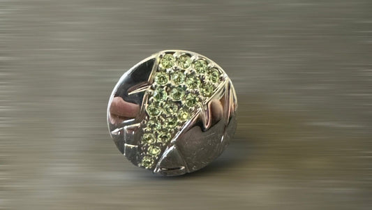 BAMBOO TAC PIN SWAROVSKI CRYSTAL