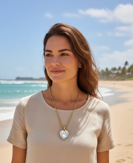 Swarovski Vintage Heart Necklace