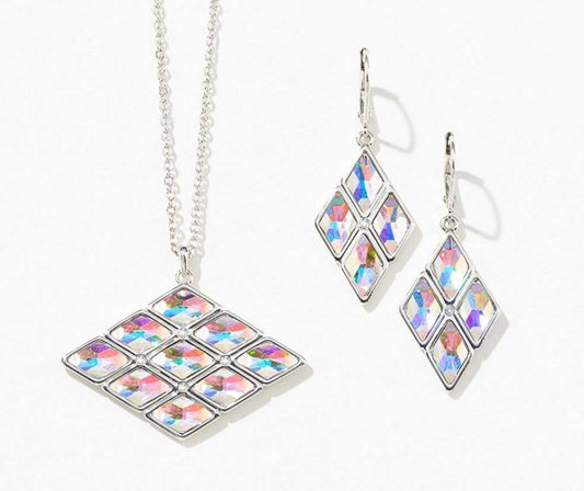 BeJeweled Crystal Necklace & Earrings