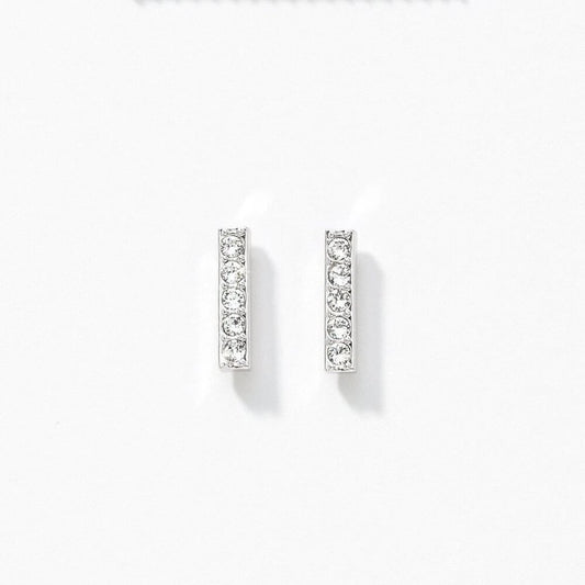 Pave Bar Earrings