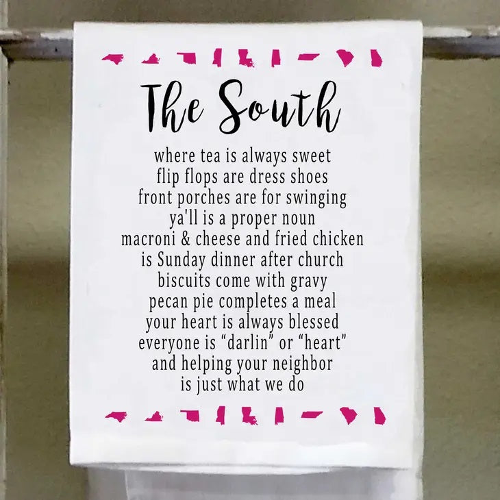 Dish Towel, Country, the South