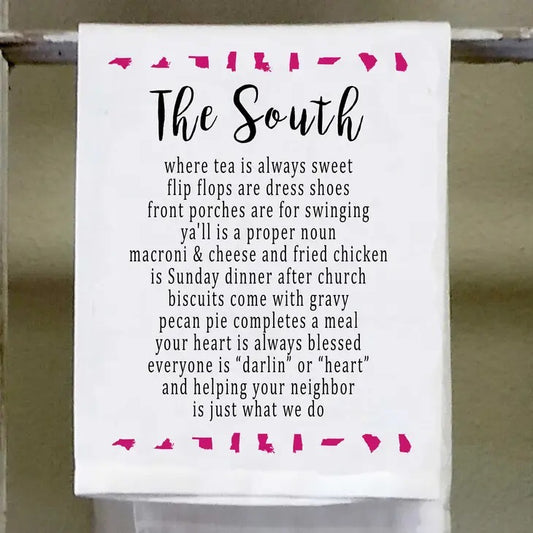 Dish Towel, Country, the South