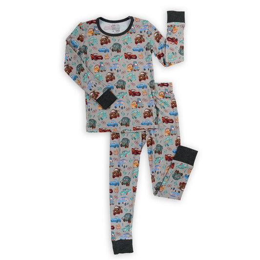 Ellie Sue - Cars Bamboo Pajama Set