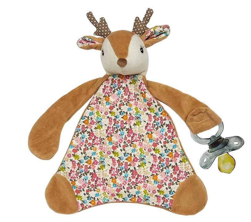 Maison Chic - Farrah The Fawn Pacifier Blankie – www.sassybarn.com